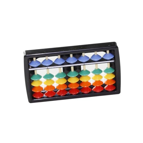 Beaupretty 3 Stück Teiliges Buntes Kunststoff Perlen Rechenhilfe Tragbares Lernspielzeug für Frühe Mathematikbildung und Schulanfang von Beaupretty