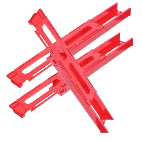 Beaupretty 3 Stück Teiliges Domino Zug Zubehör Automatische Domino Clips Bunte Erweiterung Einfach zu Bedienen für Kindergeburtstag und Kindergartenspaß Zufällige Farbe Zufällige Farbe von Beaupretty
