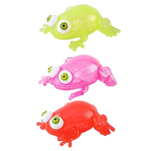 Beaupretty 3 Stück Teiliges Frosch Form Stressabbau Kreatives Tragbares Quetschspielzeug für Multifunktionales Entspannungs Lernspielzeug zum Stressabbau Frühförderung Beaupretty 3 Stück Teiliges Frosch Form Stressabbau Kreatives Tragbares Quetschspielzeug für Multifunktionales Entspannungs Lernspielzeug zum Stressabbau Frühförderung von Beaupretty