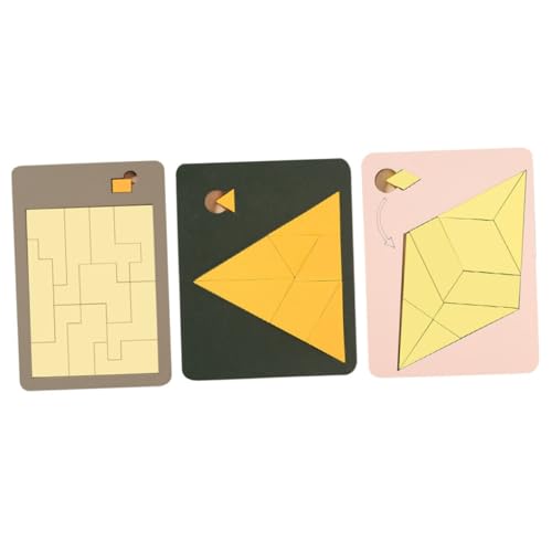 Beaupretty 3 Stück Teiliges Holzpuzzle für Pädagogisches DIY Puzzle Hand Augen Koordination Sicher und Stressreduzierend für Kleinkinder und Frühes Lernen Beaupretty 3 Stück Teiliges Holzpuzzle für Pädagogisches DIY Puzzle Hand Augen Koordination Sicher und Stressreduzierend für Kleinkinder und Frühes Lernen von Beaupretty