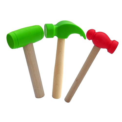 Beaupretty 3 Stück Teiliges Holzspielzeug für Grünes mit Großem und Kleinem Hammer Sowie Grünem Pädagogisches für Rollenspiele und Fotografie von Kleinkindern Beaupretty 3 Stück Teiliges Holzspielzeug für Grünes mit Großem und Kleinem Hammer Sowie Grünem Pädagogisches für Rollenspiele und Fotografie von Kleinkindern von Beaupretty