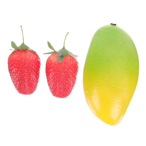 Beaupretty 3 Stück Teiliges Musikalische Obst Percussion Instrumente für Früchte Shaker Mango Erdbeeren Fördert Musikinteresse und Koordination Beaupretty 3 Stück Teiliges Musikalische Obst Percussion Instrumente für Früchte Shaker Mango Erdbeeren Fördert Musikinteresse und Koordination von Beaupretty