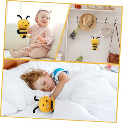 Beaupretty 3 Stück Teiliges Plüsch Bienen Kuscheliges Stofftier Weiches Umarmungskissen für Dekoratives Flexibles Bienen für Zuhause und Unterwegs von Beaupretty