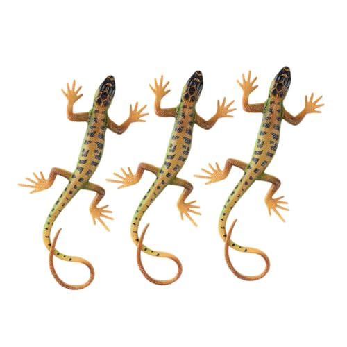 Beaupretty 3 Stück Teiliges Realistische Eidechsenfiguren Sicherheits für Garten Deko Lernspielzeug Tierkenntnis und Dekoration im Terrarium Beaupretty 3 Stück Teiliges Realistische Eidechsenfiguren Sicherheits für Garten Deko Lernspielzeug Tierkenntnis und Dekoration im Terrarium von Beaupretty