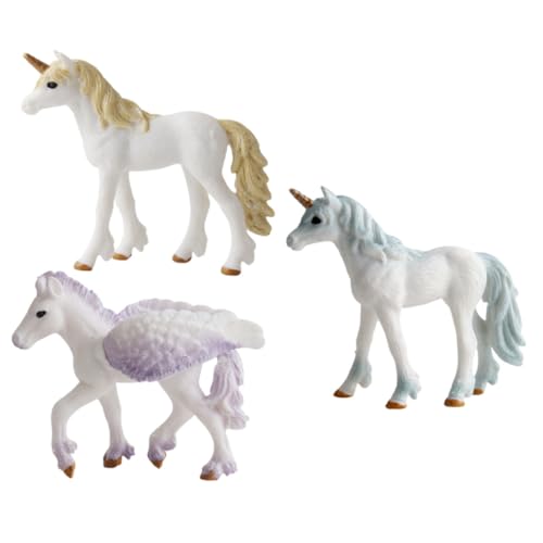 Beaupretty 3 Stück Teiliges Realistische Einhorn-Figuren aus Robustem Kunststoff Detailgetreue Simulationstiere für Kinderzimmer und Gartendekoration Fördert Vorstellungskraft und Kognitive Beaupretty 3 Stück Teiliges Realistische Einhorn-Figuren aus Robustem Kunststoff Detailgetreue Simulationstiere für Kinderzimmer und Gartendekoration Fördert Vorstellungskraft und Kognitive von Beaupretty