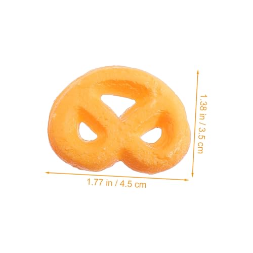 Beaupretty 3 Stück Teiliges Realistische Keksmodelle Fotorequisiten für Bäckerei Dekoration Kinderlernspielzeug Chic Kekse Nachbildung für Schaufenster und Fotoshootings von Beaupretty