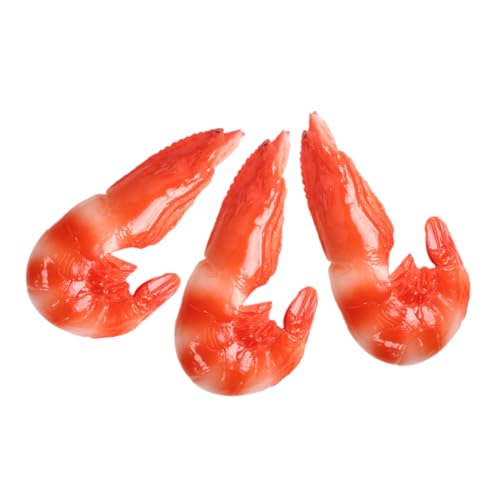 Beaupretty 3 Stück Teiliges Realistische Künstliche Garnelen Modelle aus Langlebigem PVC Detailgetreue Simulation als Deko und Foto Requisiten für Restaurant Film und Zuhause Beaupretty 3 Stück Teiliges Realistische Künstliche Garnelen Modelle aus Langlebigem PVC Detailgetreue Simulation als Deko und Foto Requisiten für Restaurant Film und Zuhause von Beaupretty