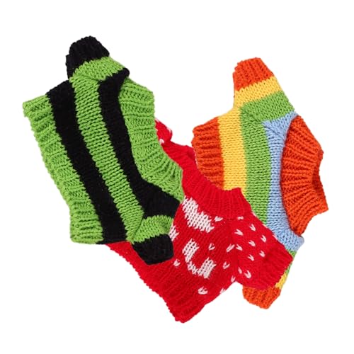 Beaupretty 3 Stück Teiliges Weicher Bären Puppenpullover Strapazierfähige Puppenkleidung Mehrfarbige Strickjacken für Stofftiere und Sammlerpuppen Niedliche Ersatzbekleidung für Bärendolls Beaupretty 3 Stück Teiliges Weicher Bären Puppenpullover Strapazierfähige Puppenkleidung Mehrfarbige Strickjacken für Stofftiere und Sammlerpuppen Niedliche Ersatzbekleidung für Bärendolls von Beaupretty