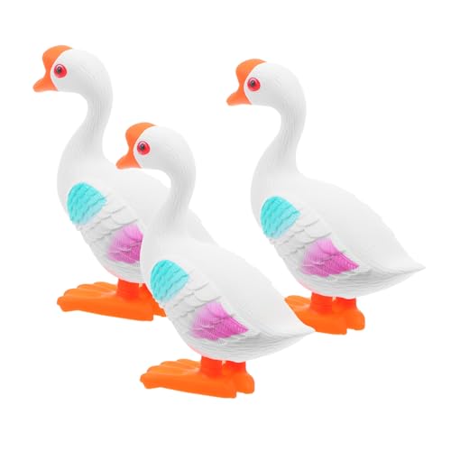 Beaupretty 3 Stück Teiliges Wind Up Weißer Gans Aufziehspielzeug Hüpfendes Tierkinderspielzeug Motorikförderndes Lernspielzeug für Jungen Mädchen Beaupretty 3 Stück Teiliges Wind Up Weißer Gans Aufziehspielzeug Hüpfendes Tierkinderspielzeug Motorikförderndes Lernspielzeug für Jungen Mädchen von Beaupretty