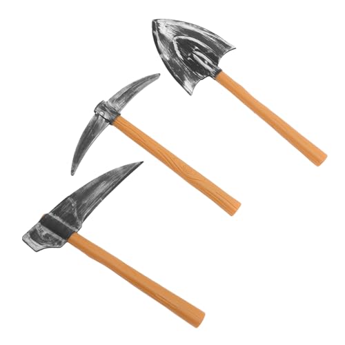 Beaupretty 3 Stück Teiliges Zwerg Requisiten Set mit Spitzhacke Schaufel Leichte Halloween Party Dekoration und Bühnenperformance Zubehör für Karneval Kostümspiele Beaupretty 3 Stück Teiliges Zwerg Requisiten Set mit Spitzhacke Schaufel Leichte Halloween Party Dekoration und Bühnenperformance Zubehör für Karneval Kostümspiele von Beaupretty