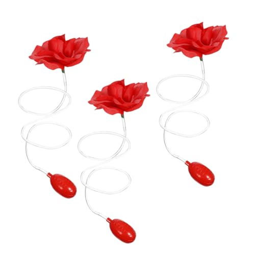Beaupretty 3 Stück Wasserspritzende Rosenbrosche Wiederverwendbare Trickblume Interaktiver Rote Falsche Rosen mit Versteckter Wasser Sprühfunktion für Halloween Bürostreiche und Gruppenspiele Beaupretty 3 Stück Wasserspritzende Rosenbrosche Wiederverwendbare Trickblume Interaktiver Rote Falsche Rosen mit Versteckter Wasser Sprühfunktion für Halloween Bürostreiche und Gruppenspiele von Beaupretty