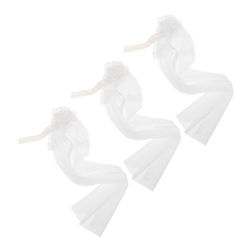 Beaupretty 3 Stücke Teiliges Doll Bridal Veil aus Feinem Tüll und Spitze Vielseitiges Austauschbares Hochzeits-Accessoire für Puppen Verschiedener für DIY-Mode und Hochzeitsspiel-szenen Beaupretty 3 Stücke Teiliges Doll Bridal Veil aus Feinem Tüll und Spitze Vielseitiges Austauschbares Hochzeits-Accessoire für Puppen Verschiedener für DIY-Mode und Hochzeitsspiel-szenen von Beaupretty