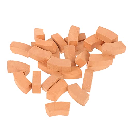 Beaupretty 30 Stück Miniaturziegel Modellset DIY Ziegelsteine für Sandtisch Dekoration Architektur Displays Langlebig und Vielseitig Einsetzbar von Beaupretty