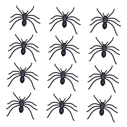 Beaupretty 30 Stück Teiliges Halloween Deko mit Realistischen Schwarzen Plastikspinnen Vielseitige Gruselige Spinnenfiguren für Tisch und Raumdekoration für Party Trick Treat und DIY Beaupretty 30 Stück Teiliges Halloween Deko mit Realistischen Schwarzen Plastikspinnen Vielseitige Gruselige Spinnenfiguren für Tisch und Raumdekoration für Party Trick Treat und DIY von Beaupretty