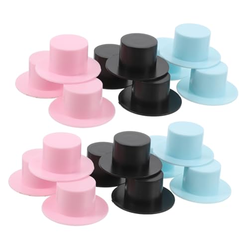 Beaupretty 30 Stück Teiliges Mini Clown Hüte aus Kunststoff Farben Schwarz Himmelblau Je Robuste Wiederverwendbare Mini Hüte für Weihnachtsdeko Basteln Party und Puppen Zubehör Beaupretty 30 Stück Teiliges Mini Clown Hüte aus Kunststoff Farben Schwarz Himmelblau Je Robuste Wiederverwendbare Mini Hüte für Weihnachtsdeko Basteln Party und Puppen Zubehör von Beaupretty