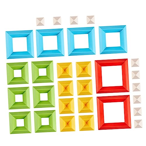Beaupretty 30 Stück Teiliges Set Bunter Bausteine für Kleinkinder Geometrische Formen Pädagogisches Feinmotorik und Kognitiven Fähigkeiten Beaupretty 30 Stück Teiliges Set Bunter Bausteine für Kleinkinder Geometrische Formen Pädagogisches Feinmotorik und Kognitiven Fähigkeiten von Beaupretty
