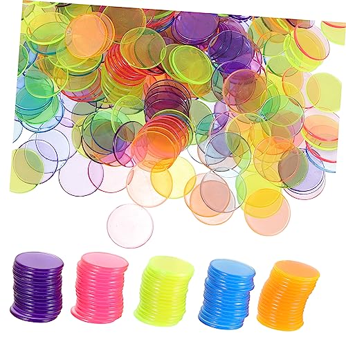Beaupretty 300 Stück Bingo Zählchips Transparente Mischfarbe Plastikmarker für Bingo Spiele Party Zubehör für Familien und Freundesrunden Beaupretty 300 Stück Bingo Zählchips Transparente Mischfarbe Plastikmarker für Bingo Spiele Party Zubehör für Familien und Freundesrunden von Beaupretty