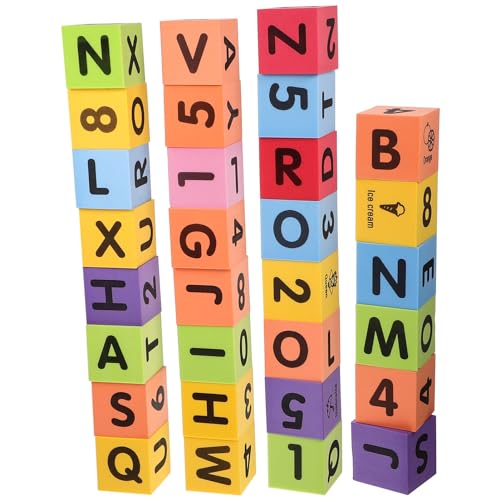 Beaupretty 30Stücke Bunte Zahlen und Buchstaben Blöcke aus Schaum Kreatives Duschspielzeug für Lernen Badewanne Beaupretty 30Stücke Bunte Zahlen und Buchstaben Blöcke aus Schaum Kreatives Duschspielzeug für Lernen Badewanne von Beaupretty