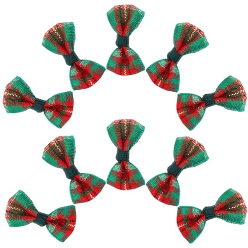 Beaupretty 30Stücke Mini Schleifen für Puppen DIY Dekoration Winzige Schleifen aus Verschleißfestem Material Vielseitig für Haarspangen Geschenkboxen und Puppenzubehör von Beaupretty