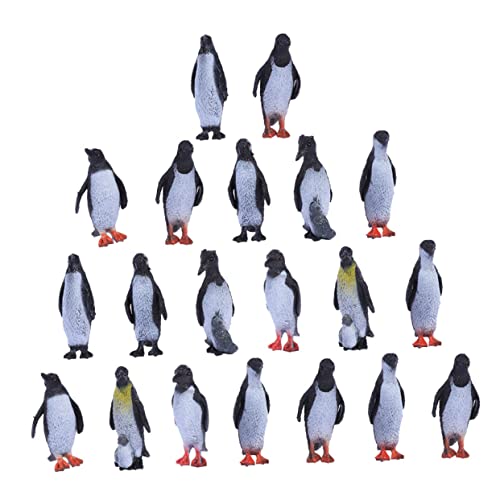 Beaupretty 32 Stück Adorable Teiliges Pinguin Modell Realistische Tierfiguren für Lernspielzeug und Dekoration für Zuhause Büro oder Schule von Beaupretty