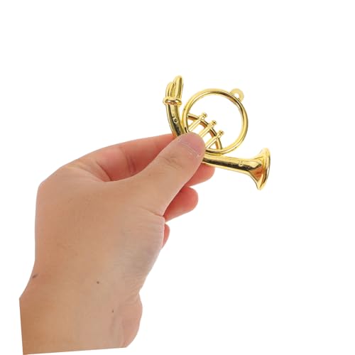 Beaupretty 35 Stück Teiliges Mini Musikinstrumente Set mit Gitarre Trompete Klavier Detailgetreue Miniaturen für Puppenhaus Weihnachtsbaum und Kreative Dekoration von Beaupretty