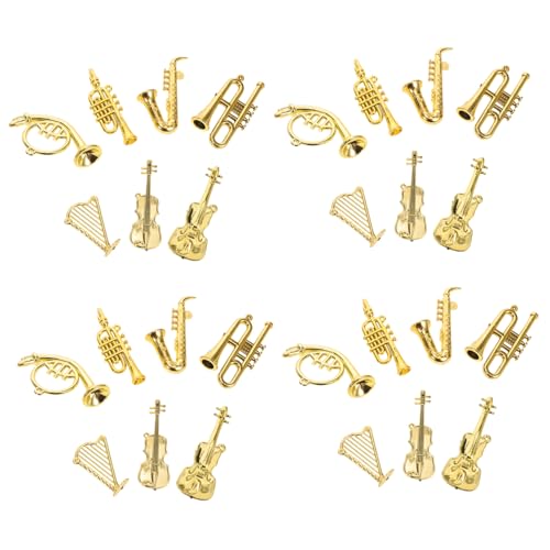 Beaupretty 35 Stück Teiliges Mini-musikinstrumente-Set aus Kunststoff Realistische Miniaturen mit Violine Gitarre Trompete Vielseitige Ornamente für Puppenhaus-Dekoration und Musikalische Beaupretty 35 Stück Teiliges Mini-musikinstrumente-Set aus Kunststoff Realistische Miniaturen mit Violine Gitarre Trompete Vielseitige Ornamente für Puppenhaus-Dekoration und Musikalische von Beaupretty