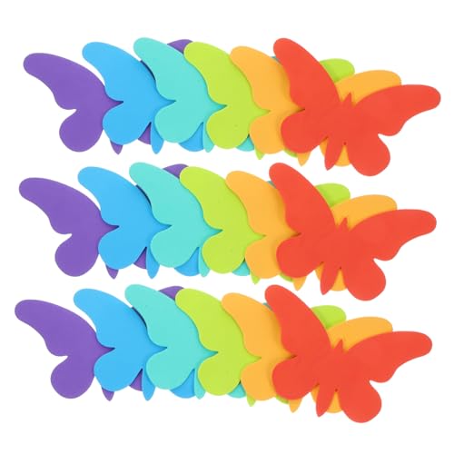 Beaupretty 36 Stück Teiliges DIY Schmetterling Bastelset aus Eva Schaumstoff Leichte Schmetterlinge Deko für Kindergarten Kreatives Bastelmaterial für Vielseitige Wand und Partydekoration Beaupretty 36 Stück Teiliges DIY Schmetterling Bastelset aus Eva Schaumstoff Leichte Schmetterlinge Deko für Kindergarten Kreatives Bastelmaterial für Vielseitige Wand und Partydekoration von Beaupretty