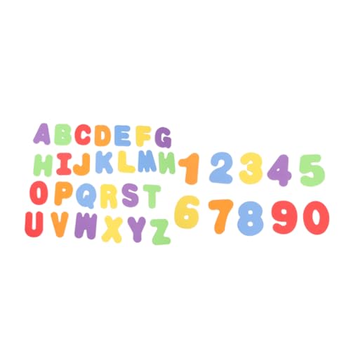 Beaupretty 36 Stück Teiliges Pädagogisches Badespielzeug aus Weichem Eva Bunte Selbstklebende Zahlen und Buchstaben Schwimmend und Haftend für Kinderbad Spielerisches Lernen von Alphabet und Beaupretty 36 Stück Teiliges Pädagogisches Badespielzeug aus Weichem Eva Bunte Selbstklebende Zahlen und Buchstaben Schwimmend und Haftend für Kinderbad Spielerisches Lernen von Alphabet und von Beaupretty