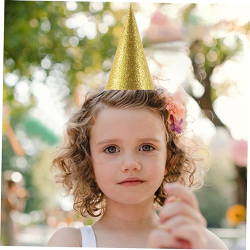 Beaupretty 36 Stück Teiliges Partyhüte für Kindergeburtstag Goldglänzende Papierkegel Kreative Faltkunst Dekorative Geburtstagsmützen für Feierlichkeiten und Festtagsstimmung Beaupretty 36 Stück Teiliges Partyhüte für Kindergeburtstag Goldglänzende Papierkegel Kreative Faltkunst Dekorative Geburtstagsmützen für Feierlichkeiten und Festtagsstimmung von Beaupretty
