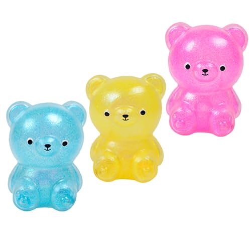 Beaupretty 3Stücke Bären Quetschspielzeug Stressabbau durch Elastische Farbenfrohe Fidget Toys für Zuhause Büro und Schule Entspannungsspielzeug für Druckabbau und Emotionale Entlastung Beaupretty 3Stücke Bären Quetschspielzeug Stressabbau durch Elastische Farbenfrohe Fidget Toys für Zuhause Büro und Schule Entspannungsspielzeug für Druckabbau und Emotionale Entlastung von Beaupretty