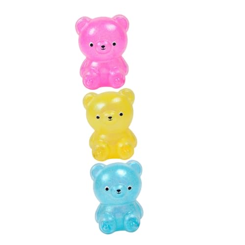 Beaupretty 3Stücke Bären Quetschspielzeug Stressabbau für Langlebig und Flexibel zur Entspannung Bunten Farben Beaupretty 3Stücke Bären Quetschspielzeug Stressabbau für Langlebig und Flexibel zur Entspannung Bunten Farben von Beaupretty