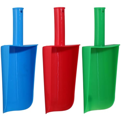 Beaupretty 3Stücke Kunststoff Strandschaufeln für Buntes Sandspielzeug für Strand Sandkasten und Outdoor Aktivitäten Langlebig und Sicher Geschenkidee für Jungen von Beaupretty