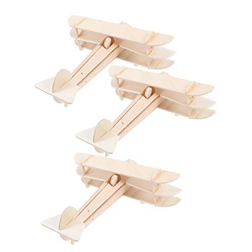 Beaupretty 3Stücke Teiliges DIY Holzflugzeug Set Bastelspielzeug zum Bemalen für Fördert Kreativität und Handkoordination für Jungen und Mädchen Beaupretty 3Stücke Teiliges DIY Holzflugzeug Set Bastelspielzeug zum Bemalen für Fördert Kreativität und Handkoordination für Jungen und Mädchen von Beaupretty