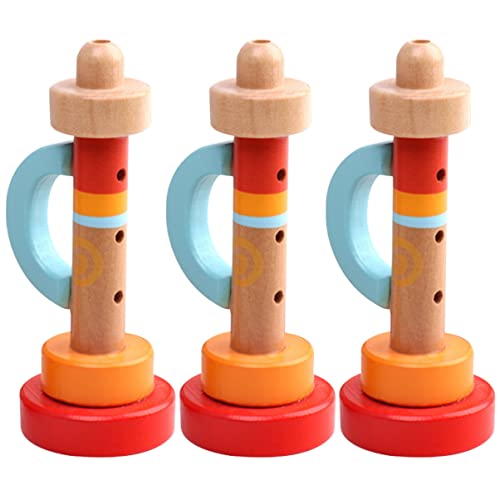 Beaupretty 3Stücke Teiliges Holzspielzeug Trompete für Leichtes Langlebiges Musikinstrument aus Hochwertigem Holz als Geburtstags und Feiertagsgeschenk für Kleine Musiker Beaupretty 3Stücke Teiliges Holzspielzeug Trompete für Leichtes Langlebiges Musikinstrument aus Hochwertigem Holz als Geburtstags und Feiertagsgeschenk für Kleine Musiker von Beaupretty