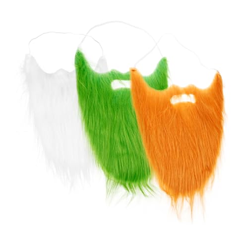 Beaupretty 3Stücke Teiliges Realistischer Fake Schnurrbart Für Erwachsene Selbstklebend Für Cosplay Halloween Kostümpartys Verarbeitung Realistische Leicht von Beaupretty