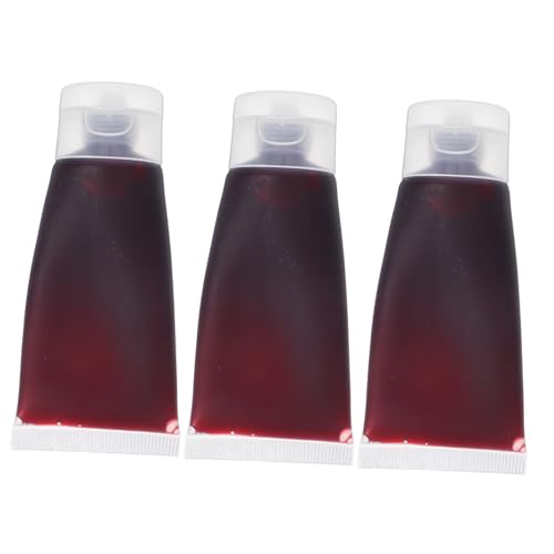 Beaupretty 3stücke Kunstblut Halloween Realistisches Abwaschbares Make-up Für Gesicht Kleidung Und Streiche Für Partys Cosplay Und Dekorationen Beaupretty 3stücke Kunstblut Halloween Realistisches Abwaschbares Make-up Für Gesicht Kleidung Und Streiche Für Partys Cosplay Und Dekorationen von Beaupretty