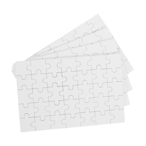 Beaupretty 4 Blätter Leere Holz Puzzles zur Sublimation Teiliges DIY Puzzle Stabil und Langlebig für Kreative Projekte Beaupretty 4 Blätter Leere Holz Puzzles zur Sublimation Teiliges DIY Puzzle Stabil und Langlebig für Kreative Projekte von Beaupretty