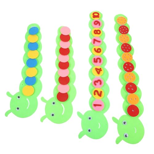Beaupretty 4 Sätze Montessori Lernspielzeug Zahlen Lernen Zahlenreihenfolge aus Vliesstoff Mathe Fördermaterial Vorschule Kindergarten Beaupretty 4 Sätze Montessori Lernspielzeug Zahlen Lernen Zahlenreihenfolge aus Vliesstoff Mathe Fördermaterial Vorschule Kindergarten von Beaupretty