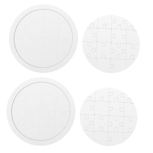 Beaupretty 4 Sätze Rundes DIY Blanko Puzzle für Bemalen und Gestalten Leere Papier Puzzles zum Zeichnen und Basteln Kreativität und Feinmotorik Beaupretty 4 Sätze Rundes DIY Blanko Puzzle für Bemalen und Gestalten Leere Papier Puzzles zum Zeichnen und Basteln Kreativität und Feinmotorik von Beaupretty