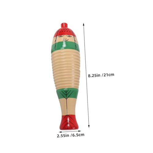 Beaupretty 4 Sätze Teiliges Holz Guiro Percussion Musikinstrument für Robustes Fisch Frosch Design Rhythmisches Schlaginstrument Fördert Kreativität und Kognitive Entwicklung Beaupretty 4 Sätze Teiliges Holz Guiro Percussion Musikinstrument für Robustes Fisch Frosch Design Rhythmisches Schlaginstrument Fördert Kreativität und Kognitive Entwicklung von Beaupretty