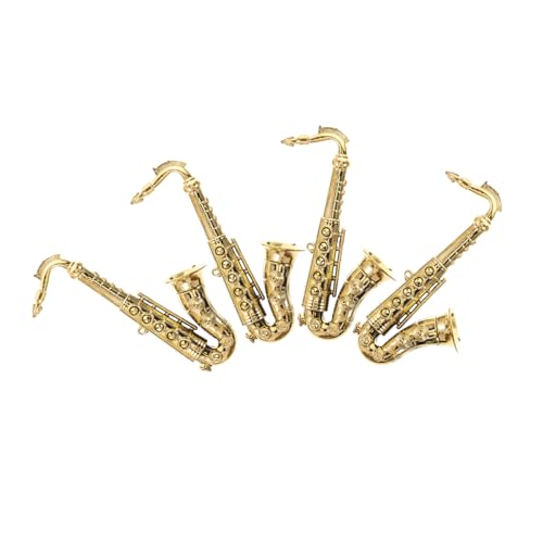 Beaupretty 4 Stck Teiliges Goldenes Kunststoff Saxophonmodell für DIY Dekoration Glatte Oberfläche Formstabil für Bastelprojekte Anhänger Kinderspielzeug und Szene Dekor Beaupretty 4 Stck Teiliges Goldenes Kunststoff Saxophonmodell für DIY Dekoration Glatte Oberfläche Formstabil für Bastelprojekte Anhänger Kinderspielzeug und Szene Dekor von Beaupretty