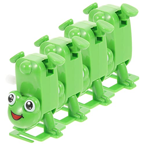 Beaupretty 4 Stück Aufziehspielzeug Frosch Lustige Spielzeuge mit Gangmechanismus für Partys und Dekorationen für Drinnen und Draußen Geeignet für Jungen und Mädchen von Beaupretty