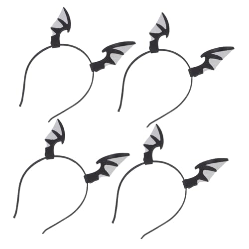 Beaupretty 4 Stück Beängstigendes Stirnband Halloween Hair Hoop Kostüm Haarzubehör Black Beaupretty 4 Stück Beängstigendes Stirnband Halloween Hair Hoop Kostüm Haarzubehör Black von Beaupretty