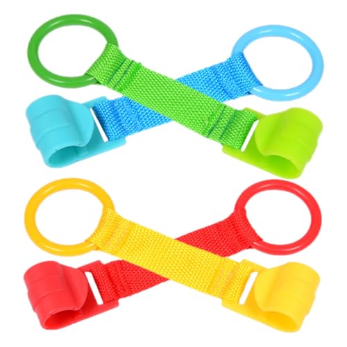 Beaupretty 4 Stück Blau Grün Rot Gelb Lauftraining und Unterstützung für Kleinkinder von Beaupretty