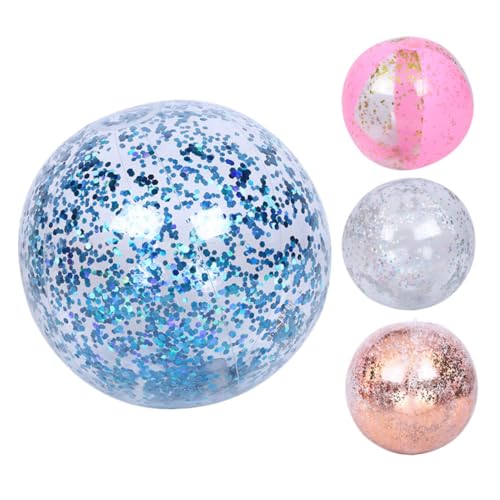 Beaupretty 4 Stück Glitter Strandbälle Aufblasbare PVC Bälle für Pool und Strandpartys Blau Silber und Gold Kreatives für Sommeraktivitäten Beaupretty 4 Stück Glitter Strandbälle Aufblasbare PVC Bälle für Pool und Strandpartys Blau Silber und Gold Kreatives für Sommeraktivitäten von Beaupretty