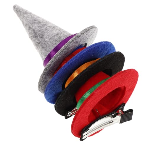 Beaupretty 4 Stück Hexenhut Haarclips für Halloween Cosplay Haarschmuck Dekorative Haarspangen mit Kleinen Hexenhüten Themenpartys Festivals Beaupretty 4 Stück Hexenhut Haarclips für Halloween Cosplay Haarschmuck Dekorative Haarspangen mit Kleinen Hexenhüten Themenpartys Festivals von Beaupretty