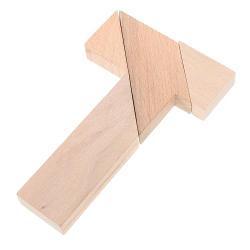 Beaupretty 4 Stück Holzpuzzle T Förmiges Gehirntraining Teiliges aus Langlebigem Buchenholz Fördert Logisches Denken Räumliches Vorstellungsvermögen und Feinmotorik für Erwachsene Beaupretty 4 Stück Holzpuzzle T Förmiges Gehirntraining Teiliges aus Langlebigem Buchenholz Fördert Logisches Denken Räumliches Vorstellungsvermögen und Feinmotorik für Erwachsene von Beaupretty
