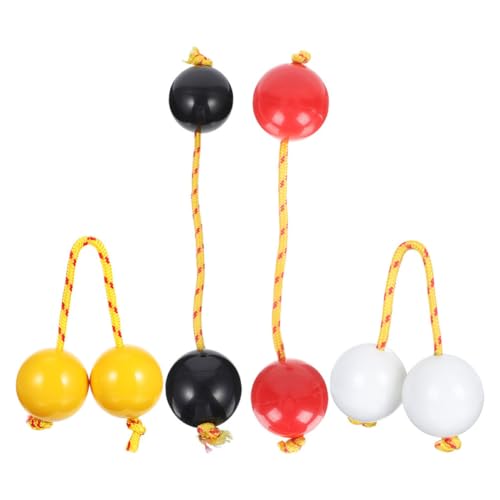 Beaupretty 4 Stück Kashaka Handpercussion Rassel Tragbar für Partys und Musikveranstaltungen Wahl für Jugendliche und Erwachsene von Beaupretty