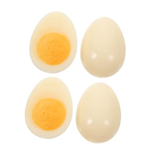 Beaupretty 4 Stück Künstliche Gekochte Eier Realistische Lebensmittelmodelle für Fotografie PVC Eier für Kreative Anwendungen Langlebig und Pflegeleicht Beaupretty 4 Stück Künstliche Gekochte Eier Realistische Lebensmittelmodelle für Fotografie PVC Eier für Kreative Anwendungen Langlebig und Pflegeleicht von Beaupretty