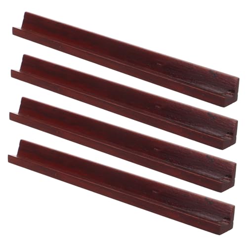 Beaupretty 4 Stück Mini Mahjong Racks aus Holz Teiliges mit Integrierten Halterungen für Amerikanische Mahjong Steine Anordnung der Spielsteine für Optimales Spielerlebnis Beaupretty 4 Stück Mini Mahjong Racks aus Holz Teiliges mit Integrierten Halterungen für Amerikanische Mahjong Steine Anordnung der Spielsteine für Optimales Spielerlebnis von Beaupretty